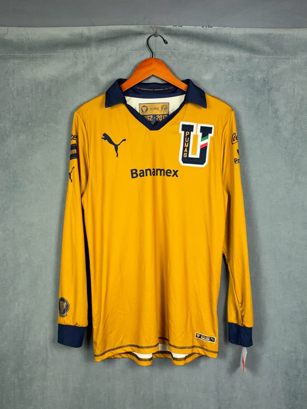 Pumas UNAM Anniversary Limited Edition Puma Soccer Jersey Size Medium RARE